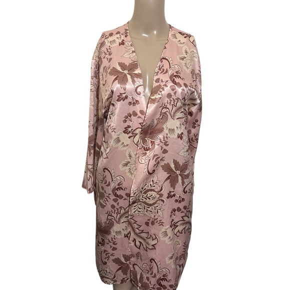 FP Movement by Free People Pink and Brown Floral Robe/kimona - Picture 4 of 5